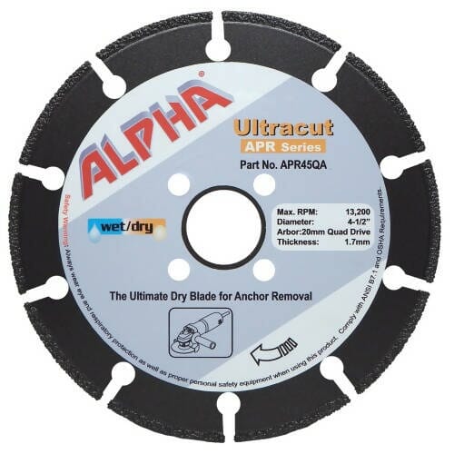 Alpha Ultracut APR Series Blade – Concrete Decor Store