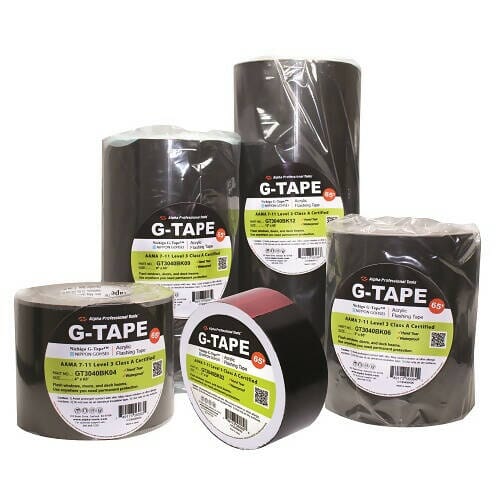 Nichigo G-Tape™ 3040 Series - High Adhesion Acrylic Flashing Tape Alpha Professional Tools 