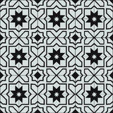 Spanish Star Tile Pattern - Adhesive Backed Stencil supplies FloorMaps Inc. Negative 