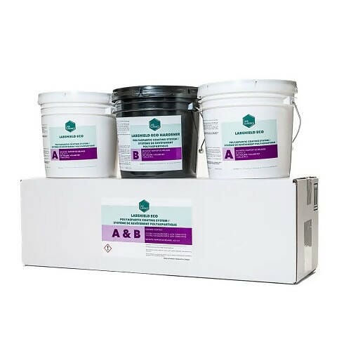 LabShield ECO + - High Performance Polyaspartic - Topcoat - 3 Gallon Kit BDC Equipment & Rental 