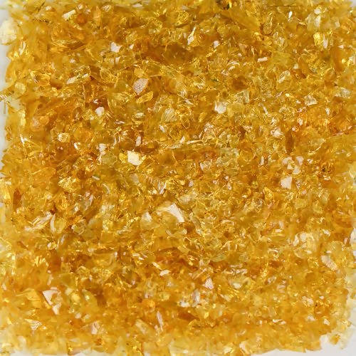 Honey Yellow Terrazzo Glass American Specialty Glass 50 Pound ($2.61/ lb) #0 