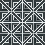 Geometric Modern Tile Pattern - Adhesive-Backed Stencil supplies FloorMaps Inc. Negative 