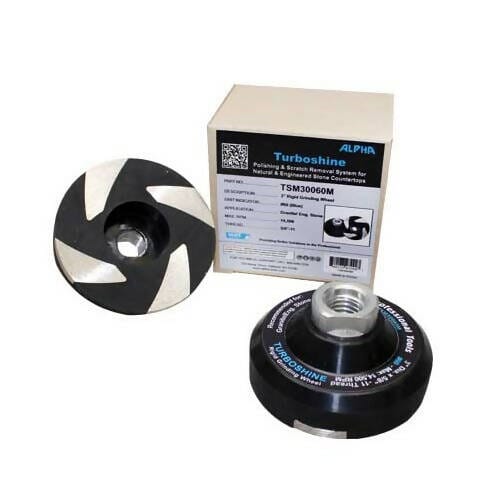 Turboshine Polishing Disc - Grinding Wheel - 3" Alpha Professional Tools 
