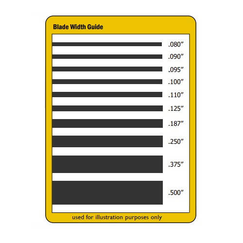 6" Premium Blades for CC-100 U.S. Saws 