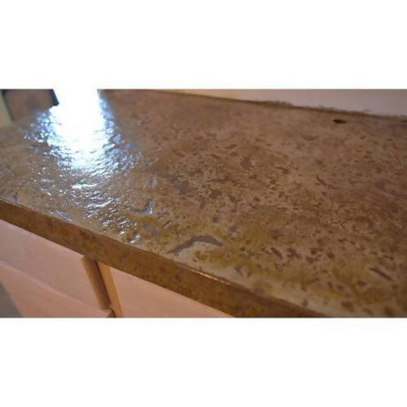 Travertine Texture Mats - 2 Piece Set Concrete Countertop Solutions 