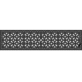 5" x 20" Interlaken Trench Grate (Heel Proof) Iron Age Designs 