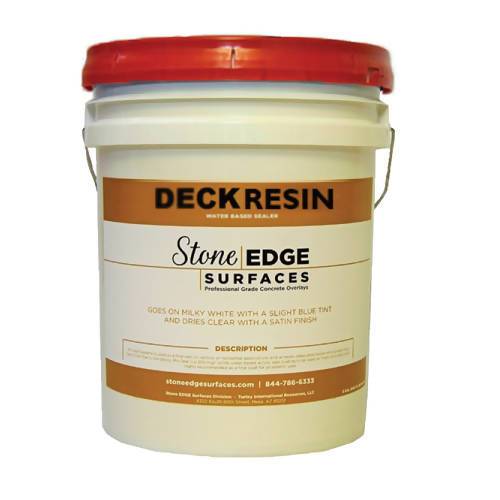 Deck Resin Stone Edge Surfaces 