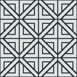 Geometric Modern Tile Pattern - Adhesive-Backed Stencil supplies FloorMaps Inc. Positive 