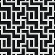 Labyrinth Brick Pattern - Adhesive-Backed Stencil supplies FloorMaps Inc. Negative 