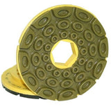 Twincur GEM - Polishing Wheel for Straight and Beveled Edge of All Stones Alpha Professional Tools 5" 1000-Grit 