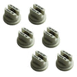 Stainless Tee Jet Fan Nozzle Assembly (6-pack - Nozzle Only) Chapin International Inc 