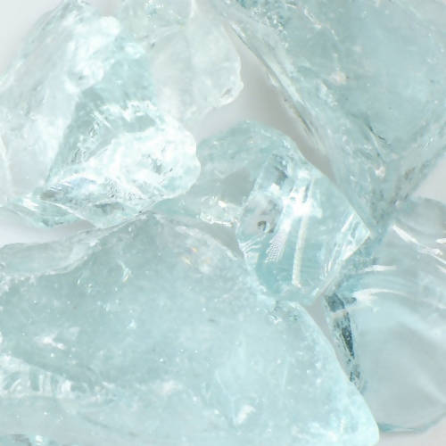 Crystal Teal Landscape Glass American Specialty Glass 1 Pound Medium 