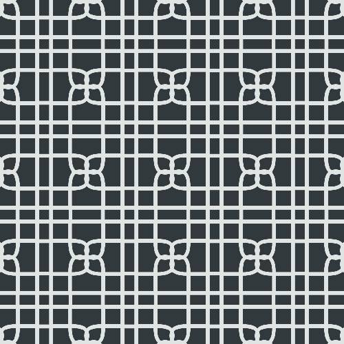 Knit Tile Pattern - Adhesive-Backed Stencil supplies FloorMaps Inc. Negative 