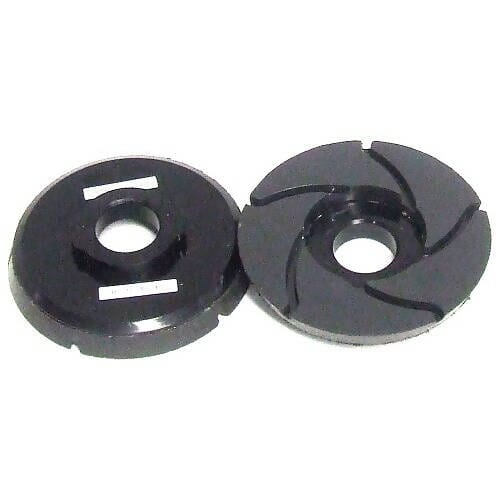 Turboshine Polishing Disc - Rigid - 3" Alpha Professional Tools Buff - Black 