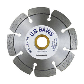 Supreme Concrete Cutting Blade U.S. Saws 4" x .080" x 7/8" 