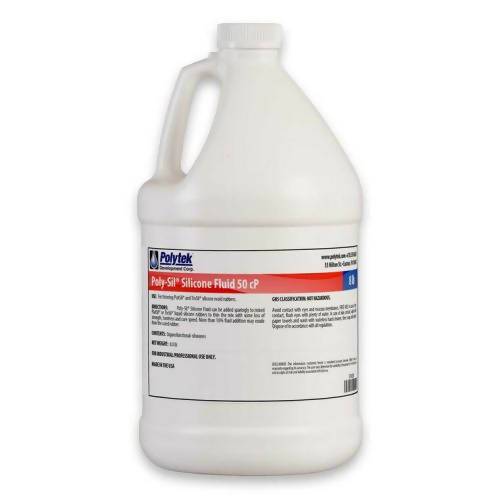 Silicone Fluid (50 cSt) Polytek Development Corp 8-lb unit 