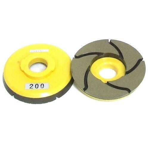 Turboshine Polishing Disc - Rigid - 3" Alpha Professional Tools 200-Grit 