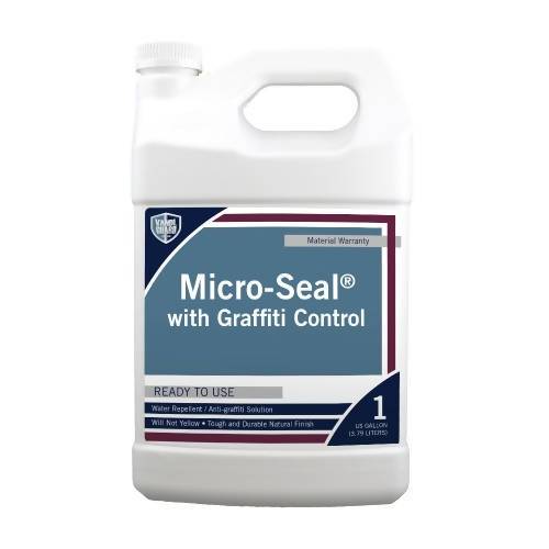 Micro-Seal with Graffiti Control Water Repellent - Ready to Use Rainguard Pro 1 Gallon 