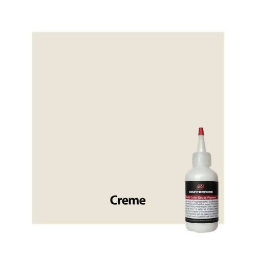 Solid Color Epoxy Pigment Concrete Countertop Solutions Creme 