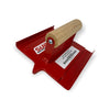 Hand Groover for Concrete - 6" x 6" - Hard Steel Superior Innovations 1/2" radius | 3/4" depth Wooden Handle 