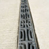 3" x 14" Carbochon Trench Grate Iron Age Designs 
