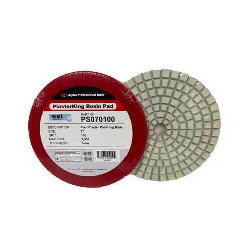 PlasterKing Pads for Pool Plaster Polishing Alpha Professional Tools 