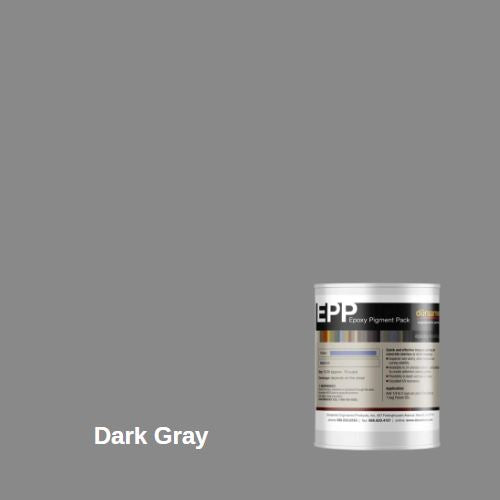 Perdure Self-leveling Epoxy Floor Coating Kit - 250 Square Feet Duraamen Engineered Products Inc Perdure U45 - Polyurethane Matte Dark Gray 