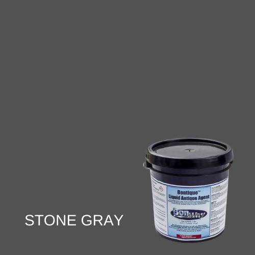 Liquid Antique Agent - 3 lbs Bon Tool Stone Gray 