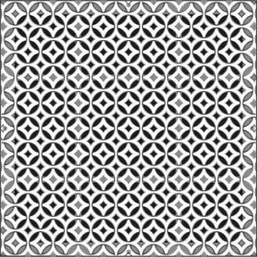 24" x 24" Interlaken Catch Basin Grate (Pedestrian Load Only) Iron Age Designs 