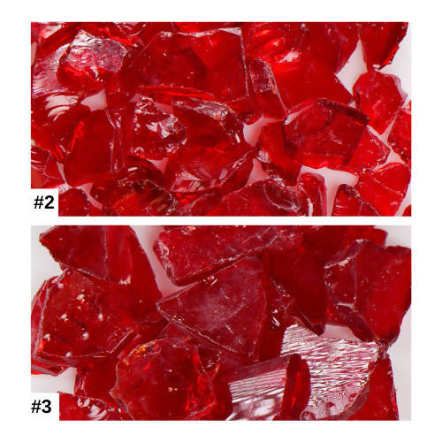 Flat Red Terrazzo Glass American Specialty Glass 