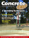 Vol. 5 Issue 6 - December 2005/January 2006 Back Issues Concrete Decor Marketplace 