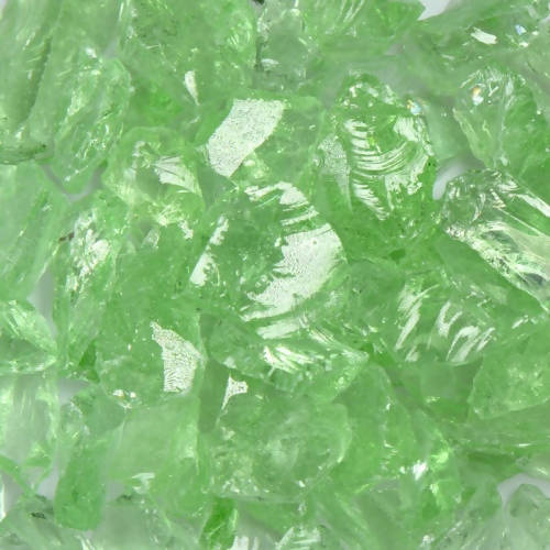 Crystal Green Landscape Glass American Specialty Glass 1 Pound Small 