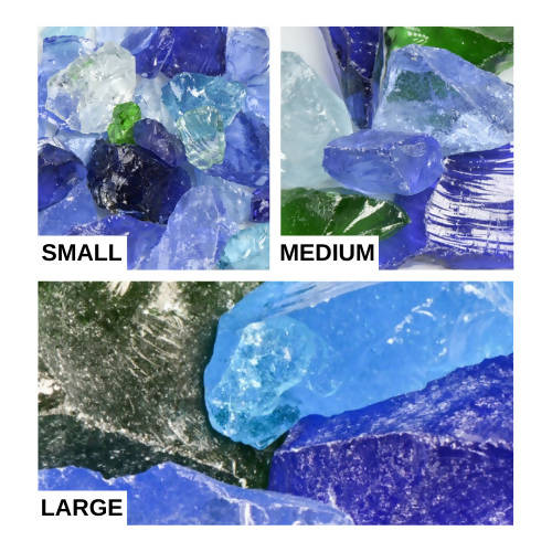 River Mix Landscape Glass American Specialty Glass 