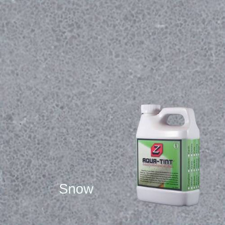 Z Aqua-Tint - Concrete Dye Concrete Countertop Solutions Snow 1 Quart 