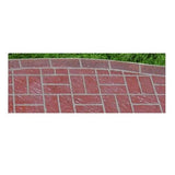 Edge Brick Header - Concrete Stencil Decorative Concrete Impressions 