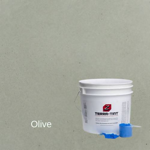 Z Terra-Tint Iron Oxide Integral Pigment Concrete Countertop Solutions Olive 