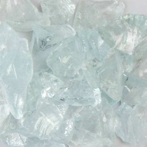 Crystal Teal Landscape Glass American Specialty Glass 1 Pound Small 
