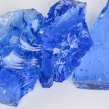 Crystal Blue Landscape Glass American Specialty Glass 1 Pound Large 