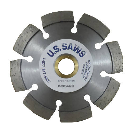 Premium Concrete Cutting Blade U.S. Saws 5"x .375" x 7/8" 
