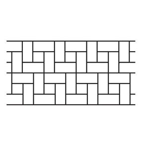 Flanders Weave - Concrete Stencil Roll Decorative Concrete Impressions 