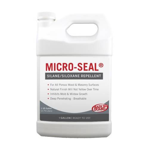 Micro-Seal Silane/Siloxane Water Repellent - Ready to Use Rainguard Pro 1 Gallon 