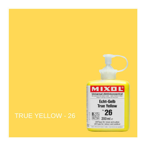 Mixol Universal Tints - 200ml Mixol 200ml True Yellow 