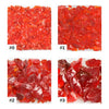 Chunky Red Terrazzo Glass American Specialty Glass 