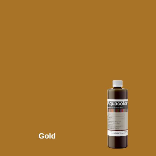 Aquacolor - Water-based Stain for Concrete (Concentrate) Duraamen Engineered Products Inc Gold 