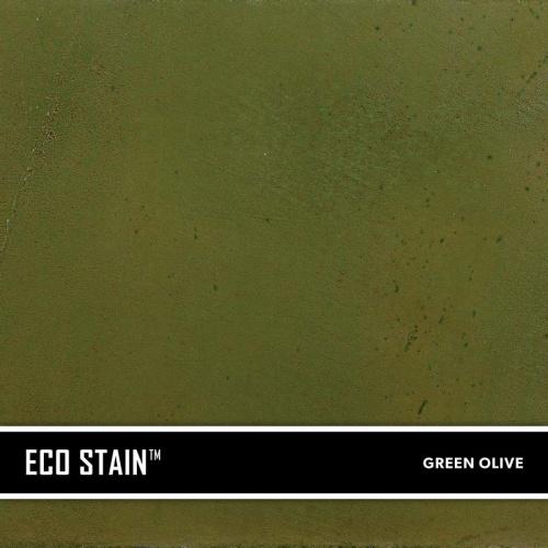 Eco-Stain Water-based Concrete Stain (Concentrate) BDC Equipment & Rental GREEN OLIVE 