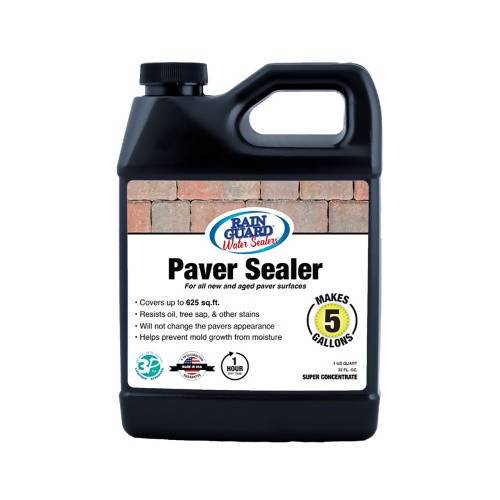 Concrete Paver Sealer - Concentrate Rainguard Pro 32 oz Super Concentrate (Makes 5 Gallons) 
