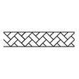 Herringbone Header - Concrete Stencil Decorative Concrete Impressions 