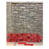 Light Mountain Dry stack Concrete Stamp Set Stone Edge Surfaces 