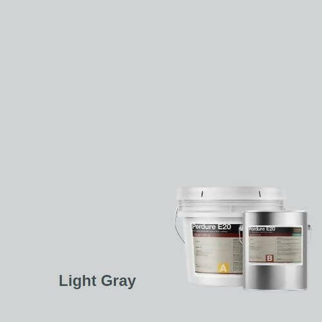 Perdure High-build Epoxy Coating Kit - 250 Square Foot Duraamen Engineered Products Inc Perdure U45 - Polyurethane Matte Light Gray 