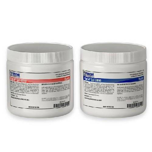 PlatSil Gel-0030 Silicone Rubber Polytek Development Corp 2-lb kit 